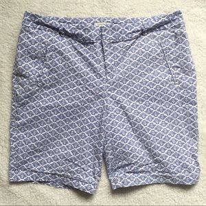 Charter Club Classic Fit Printed Shorts, Size 12